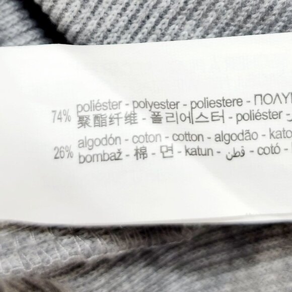 Zara Short Sleeve Knitted Gray Dress Women’s Size Small Knee Length - Picture 7 of 10